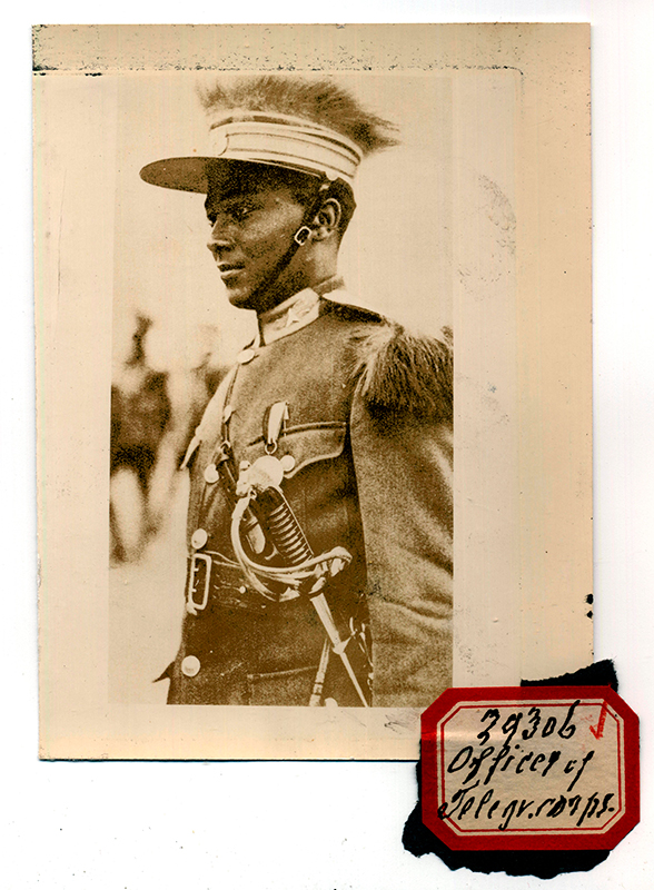 ethiopia officer telegraph 1935